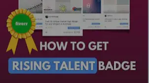 How to get Rising Talent badge on Fiverr