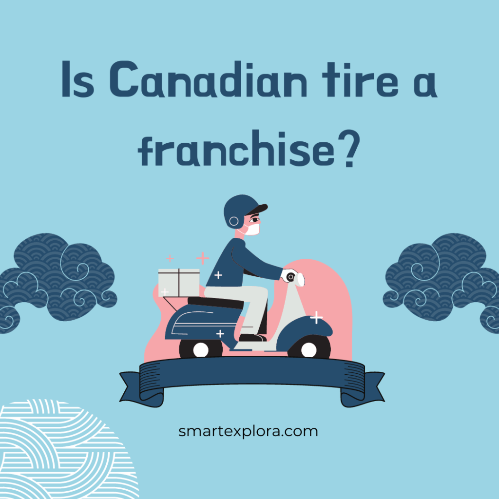 Is Canadian tire a franchise?