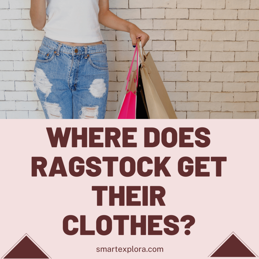 Where does Ragstock get their clothes?