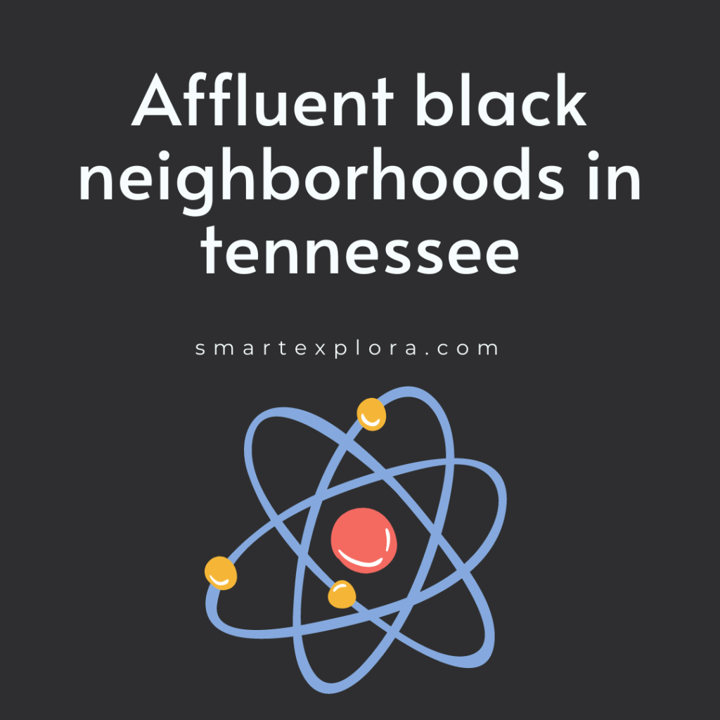 Affluent black neighborhoods in tennessee