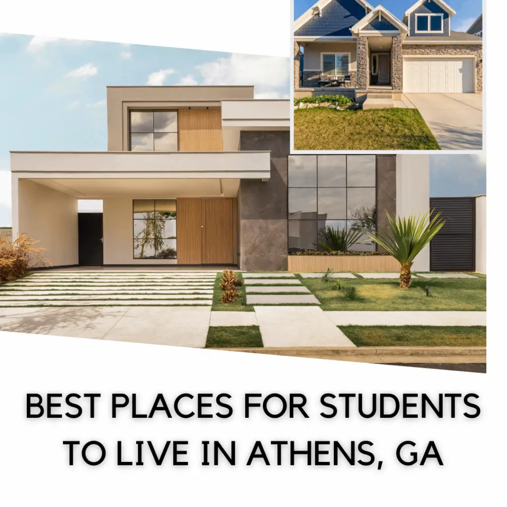 Best places for students to live in Athens, GA