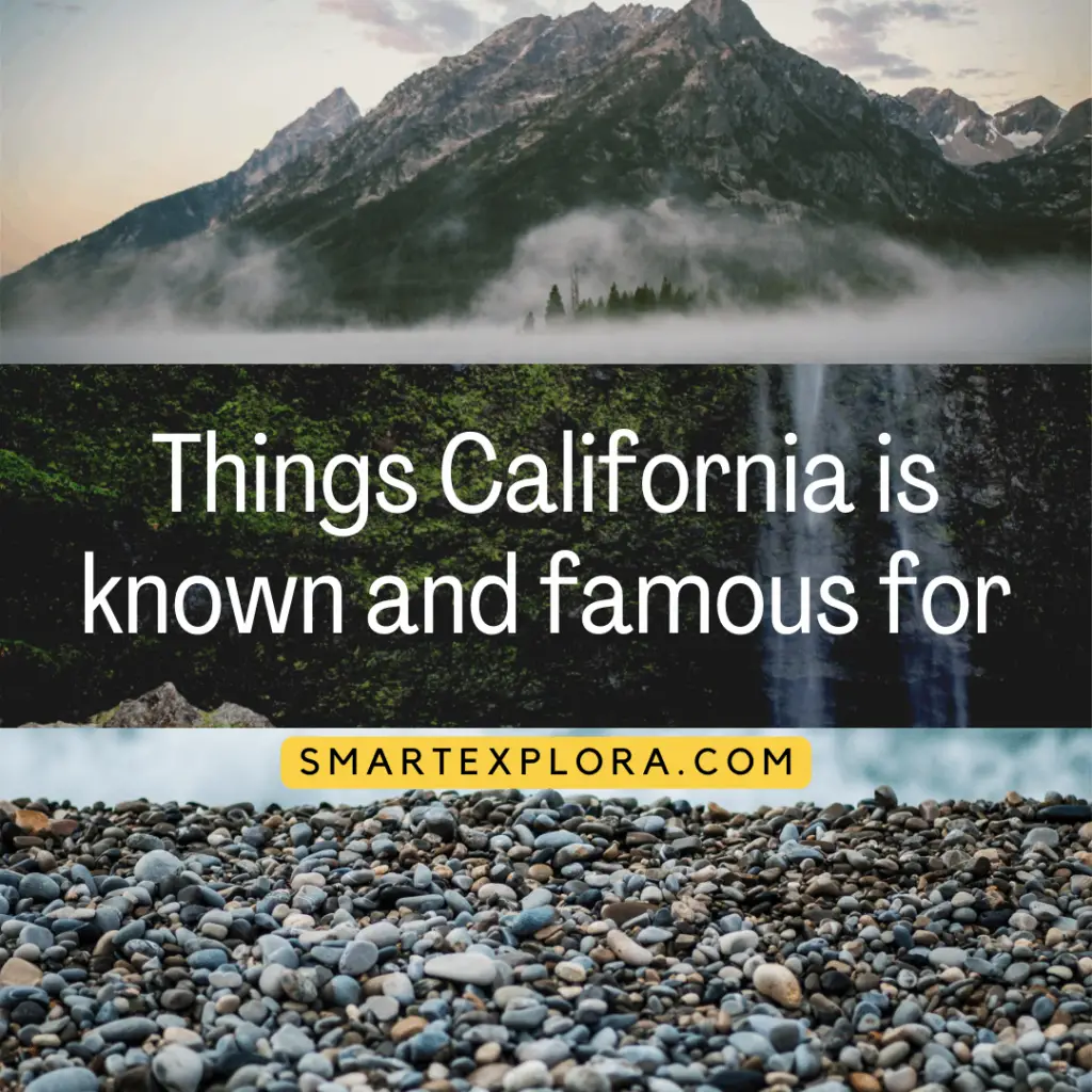 Things California is known and famous for