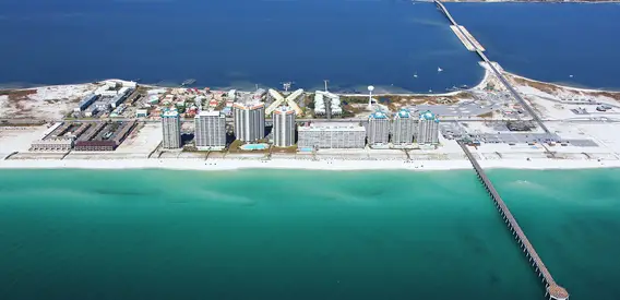 Crystal clear beaches in Florida