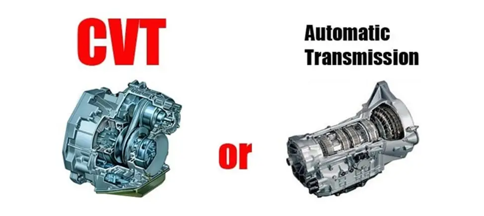 CVT Comparison with Traditional Automatic Transmission